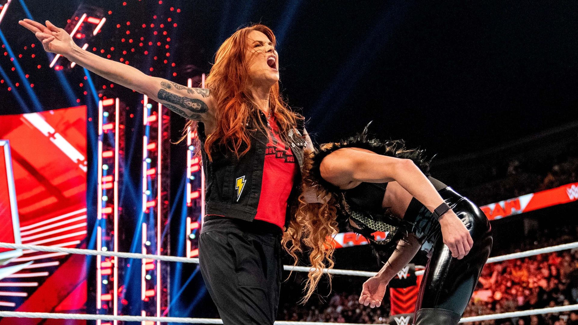 WWE Raw background