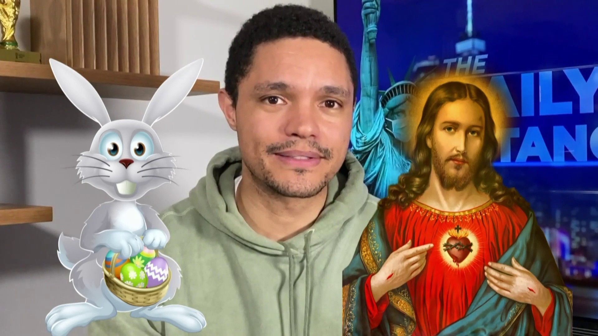 The Daily Show background