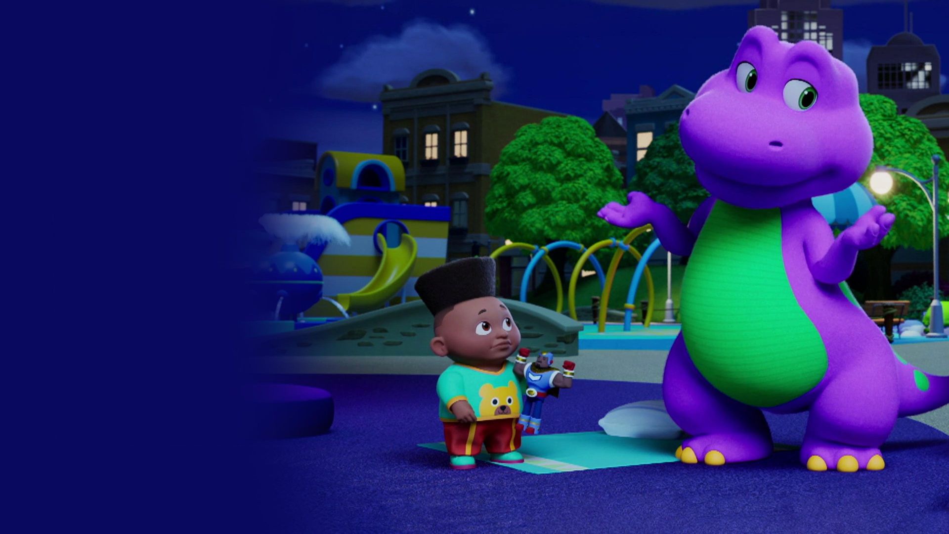Barney's World background