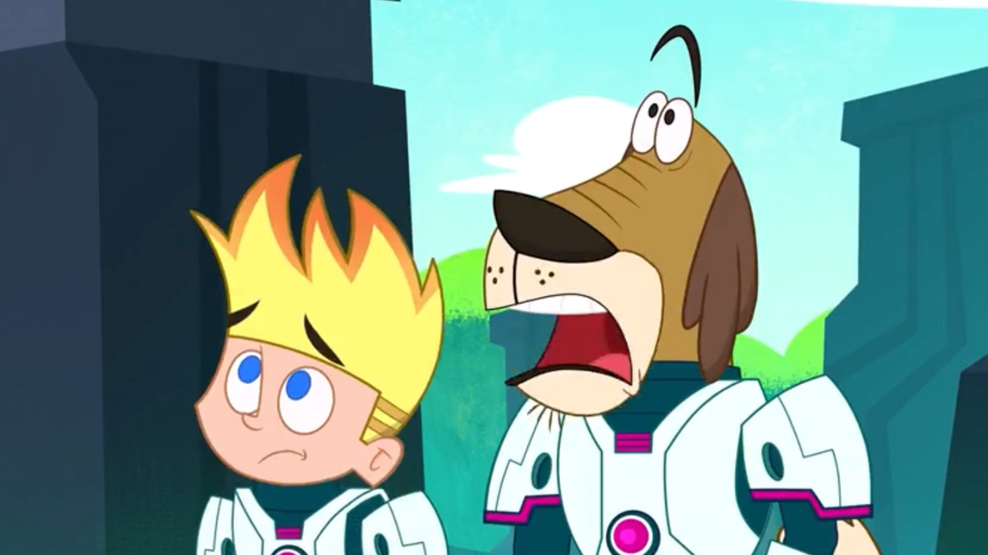 Johnny Test background