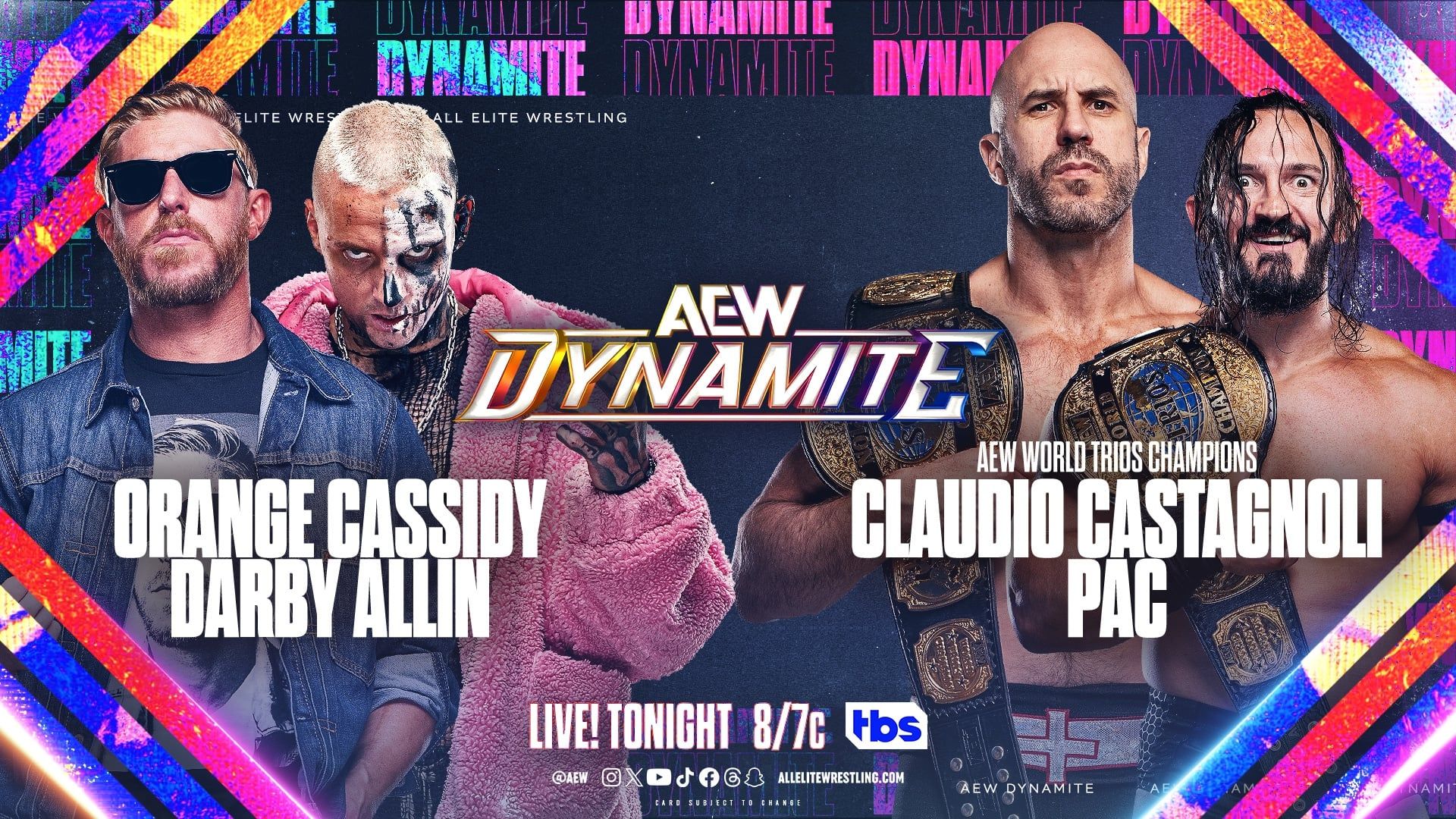 All Elite Wrestling: Dynamite background