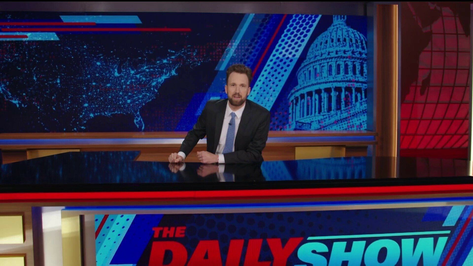 The Daily Show background