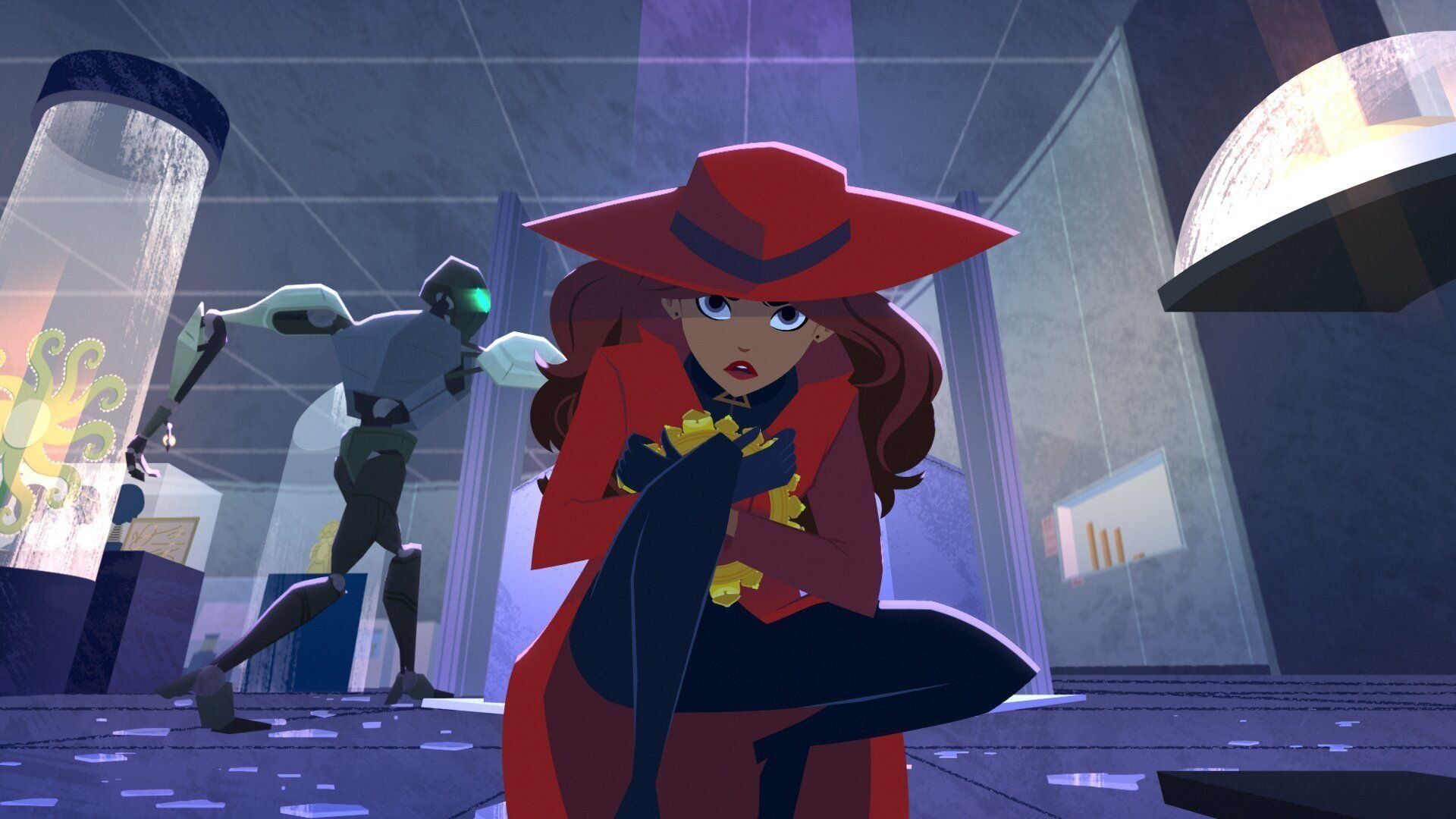 Carmen Sandiego background