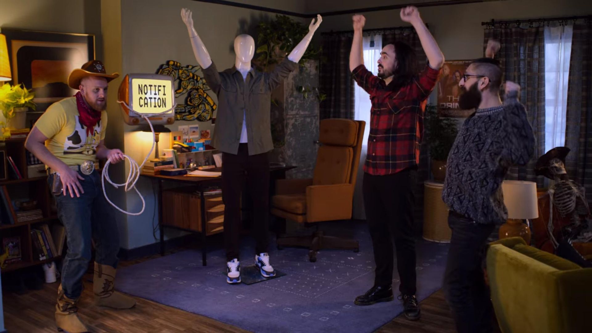 Aunty Donna's Big Ol' House of Fun background