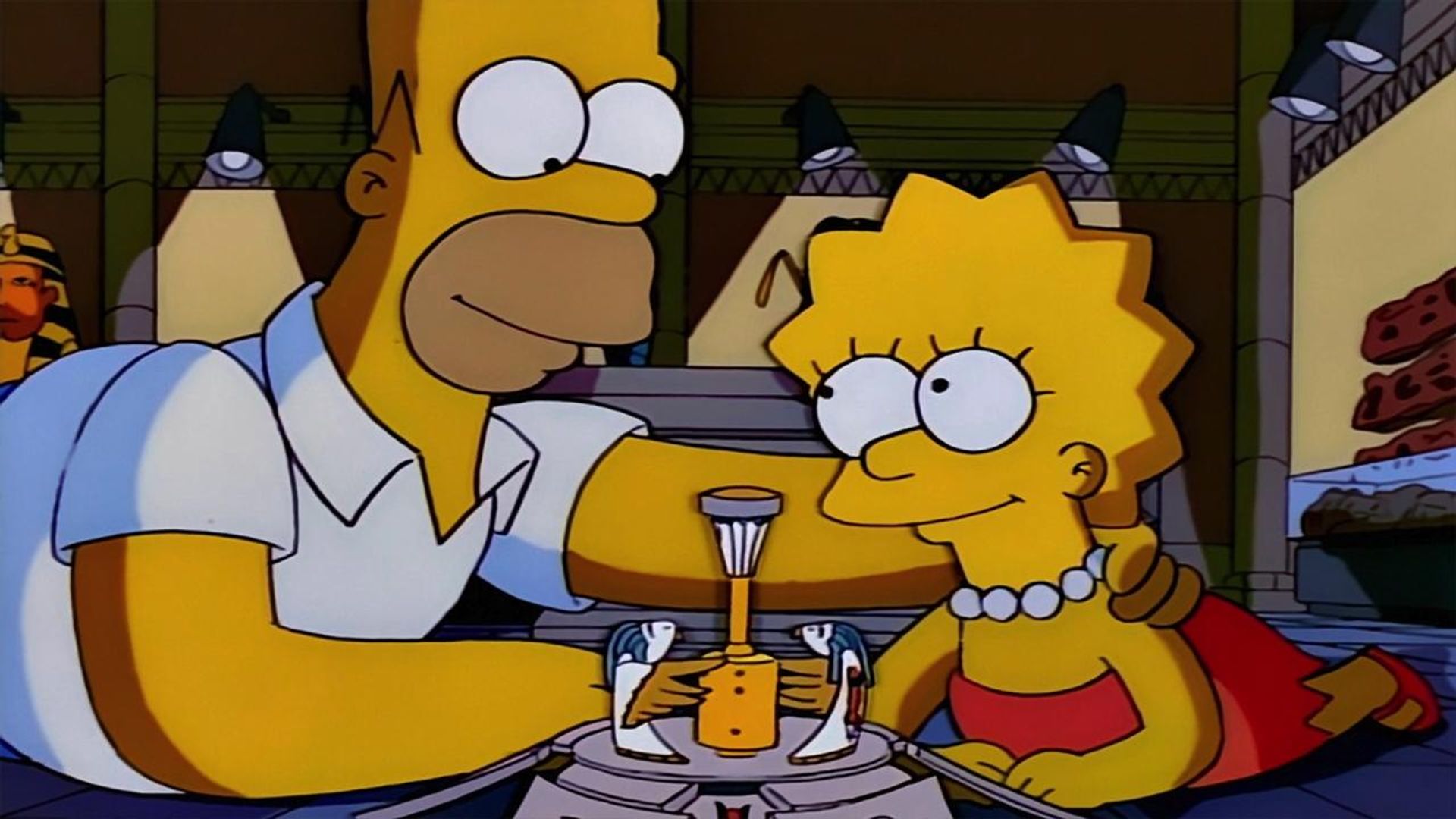 The Simpsons background