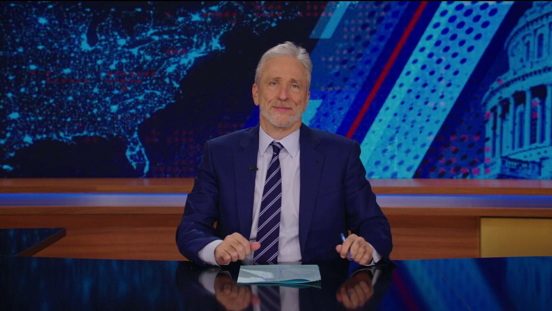 The Daily Show background