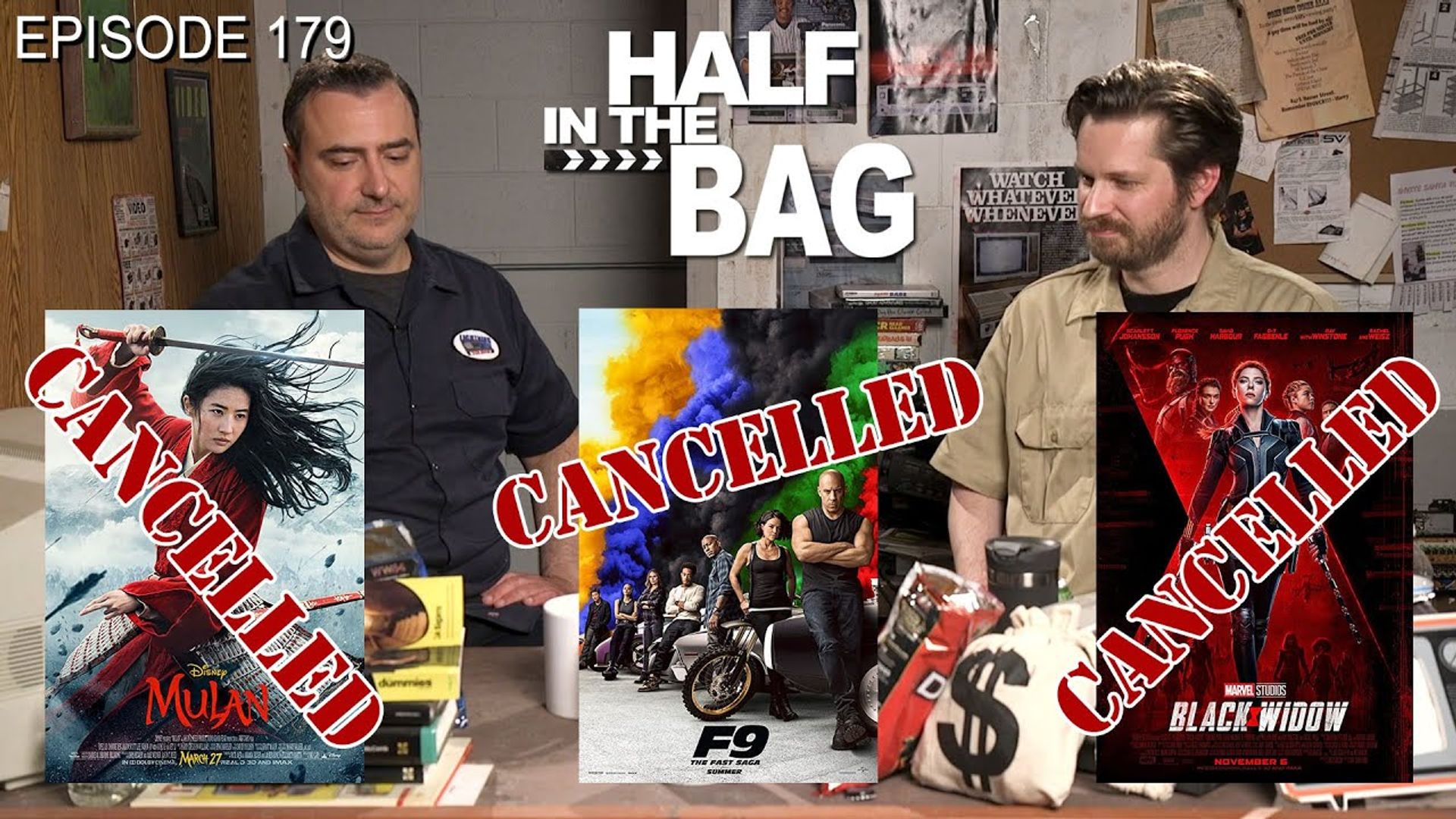 Half in the Bag background