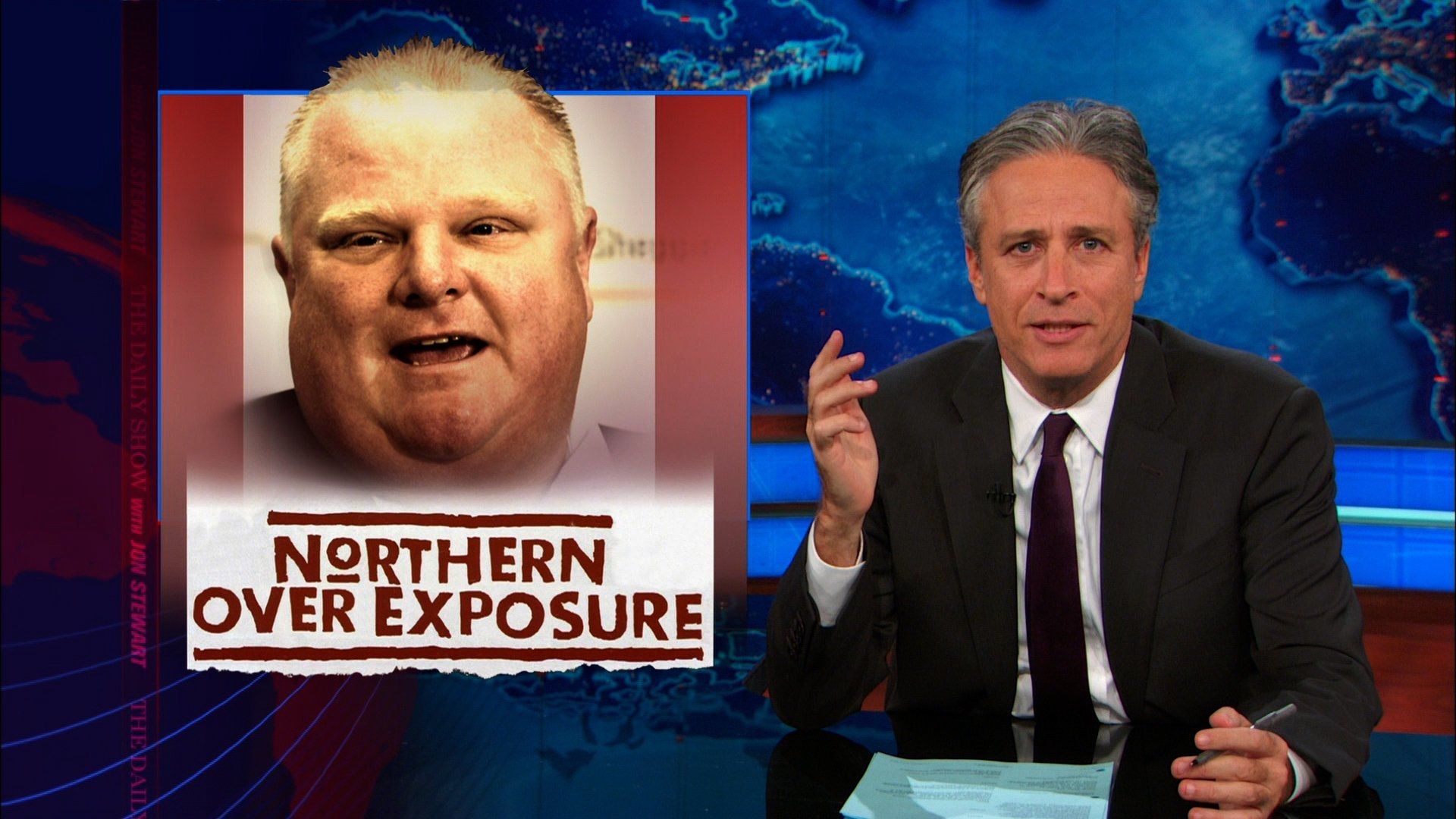 The Daily Show background