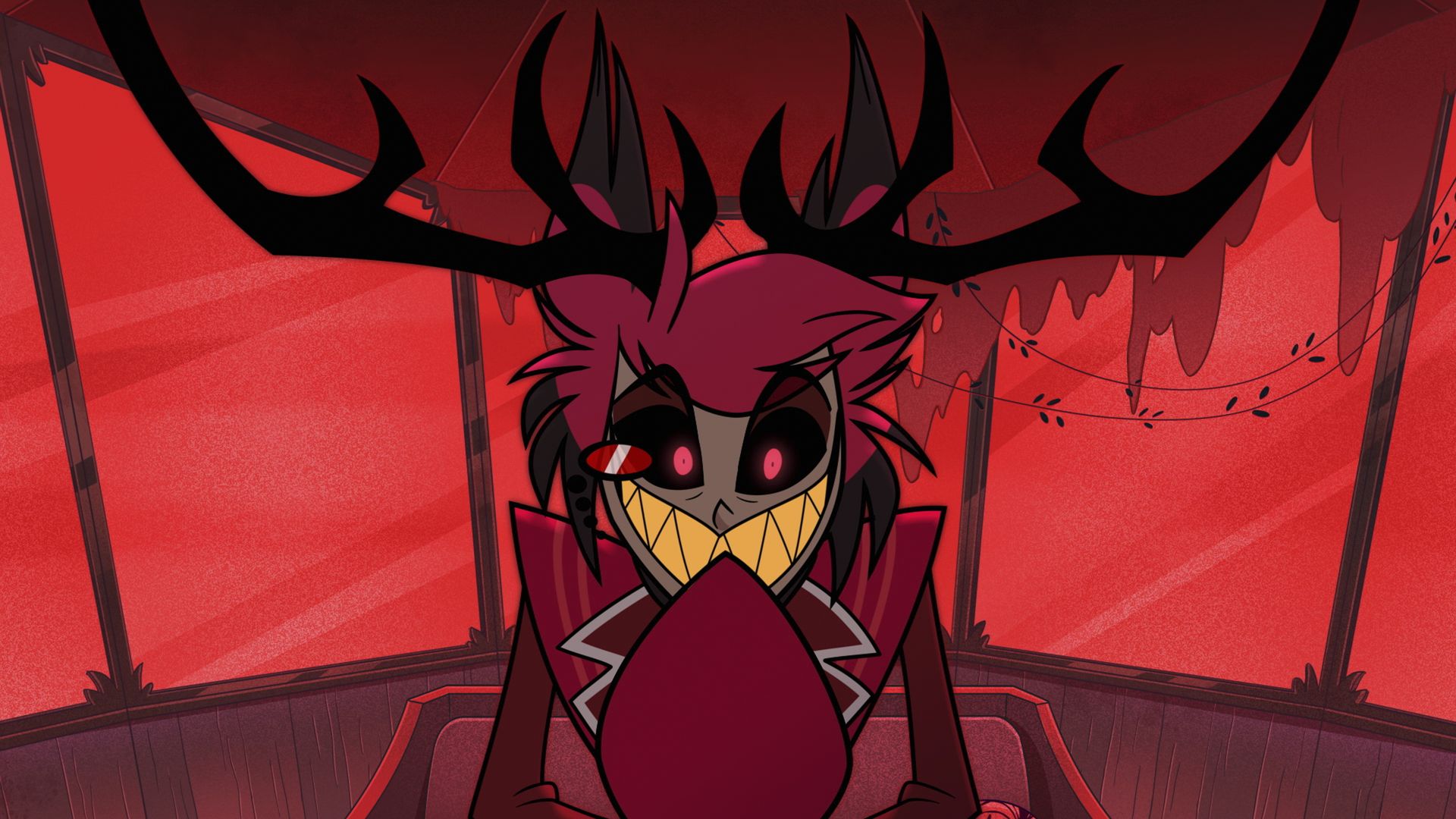 Hazbin Hotel background