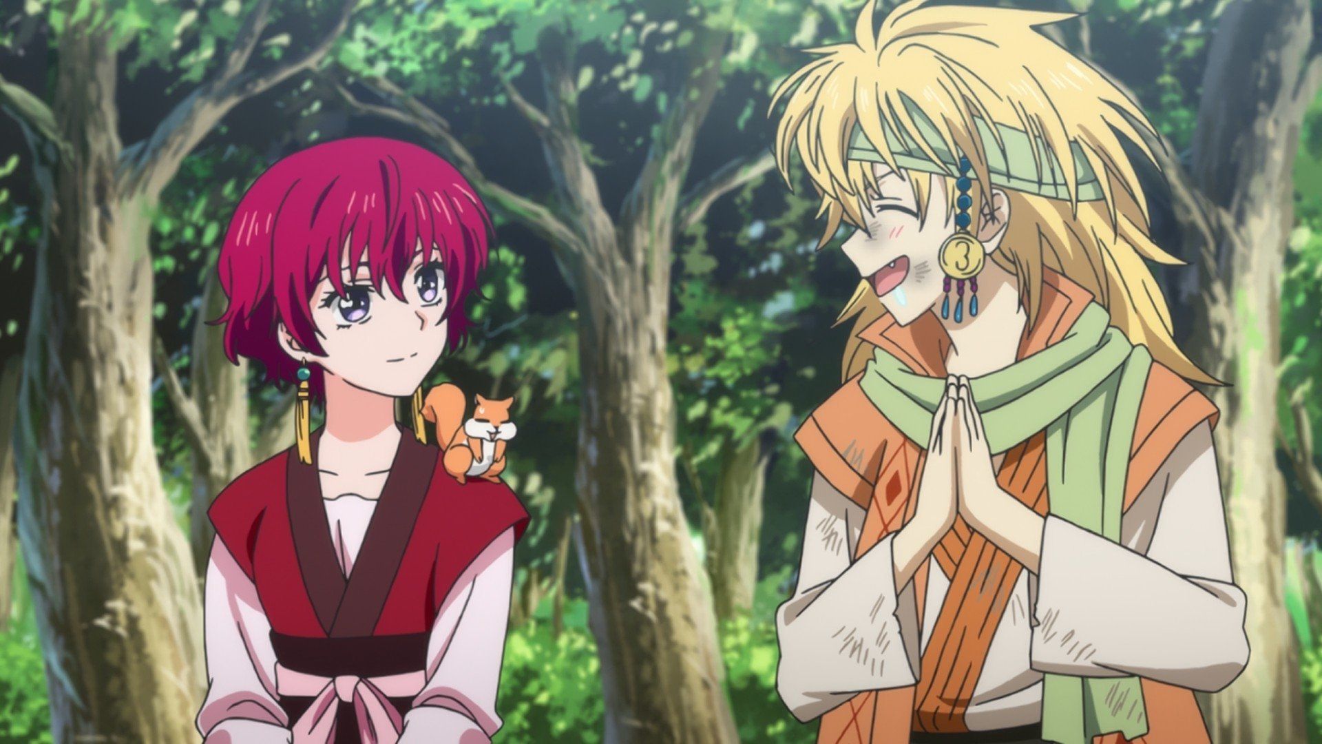 Yona of the Dawn background