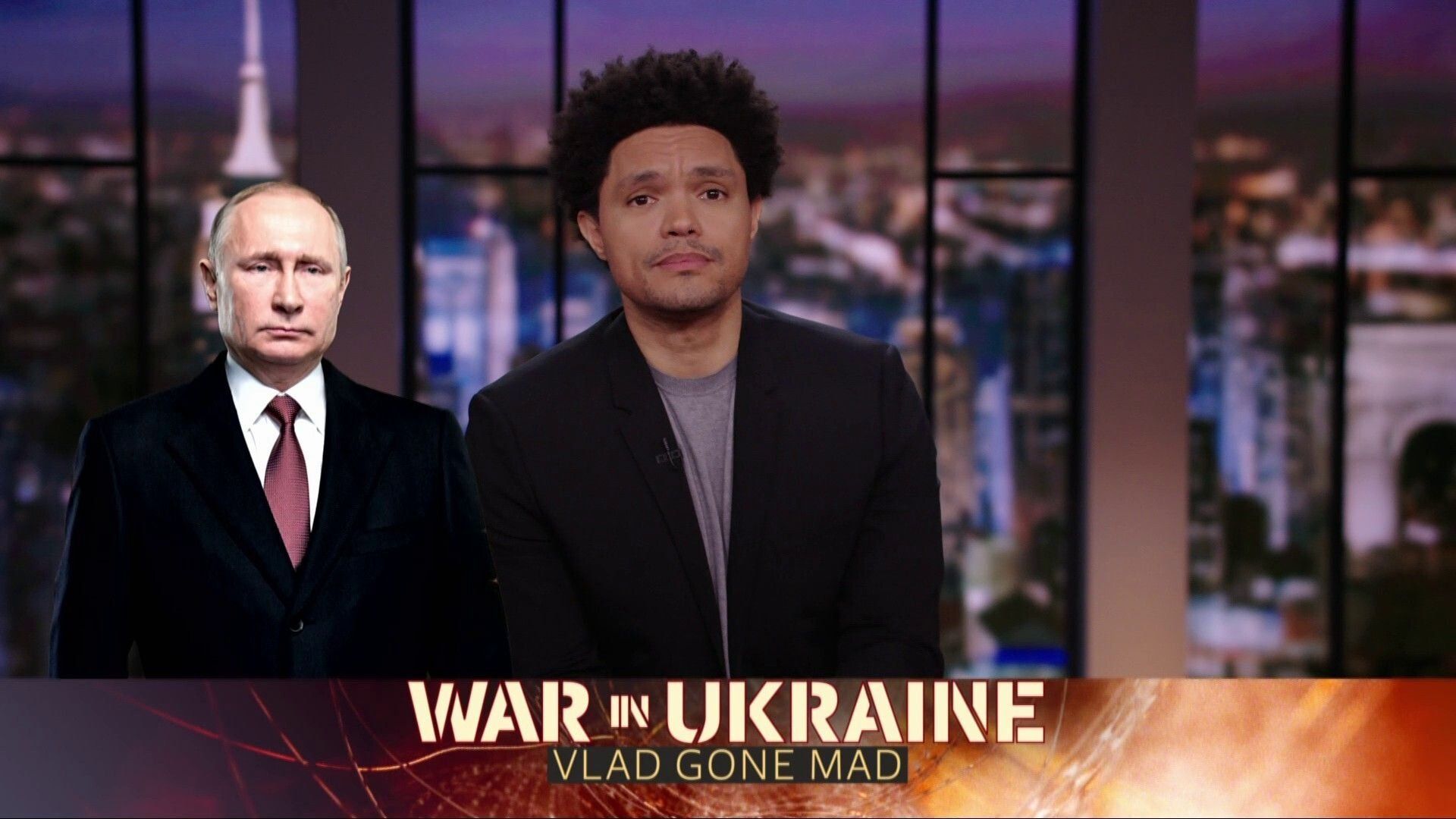 The Daily Show background