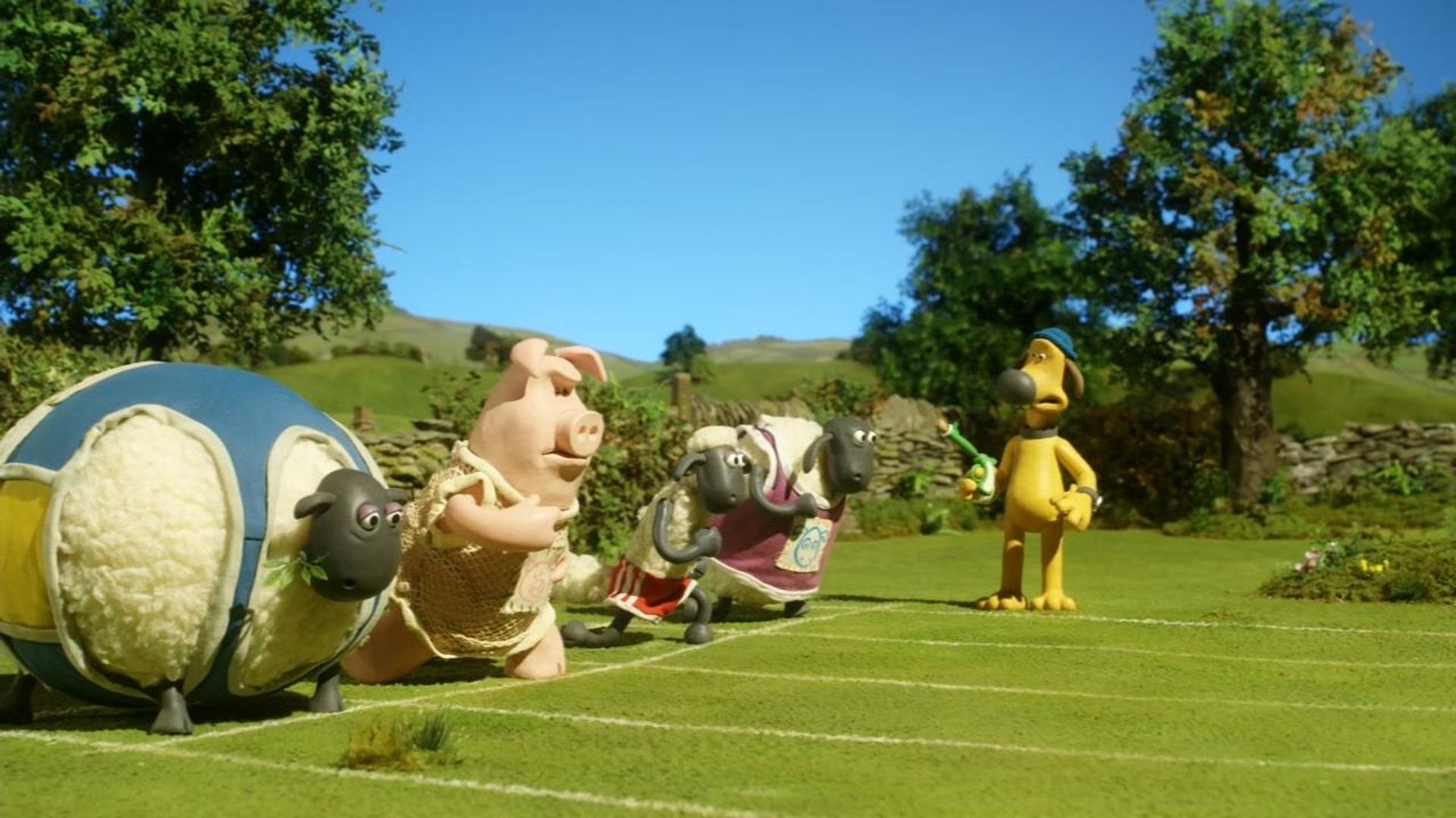 Shaun the Sheep Championsheeps background