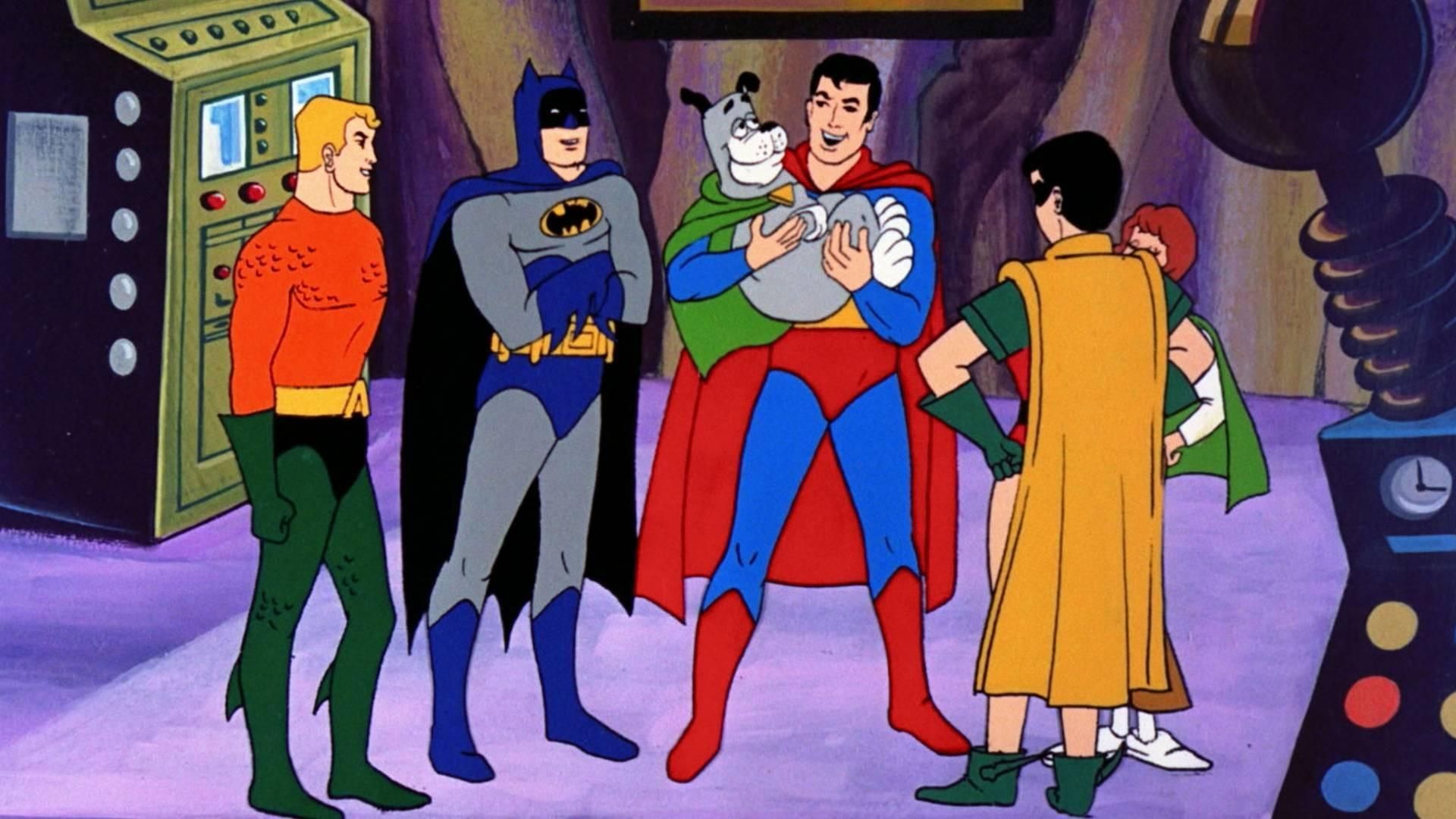 Super Friends background