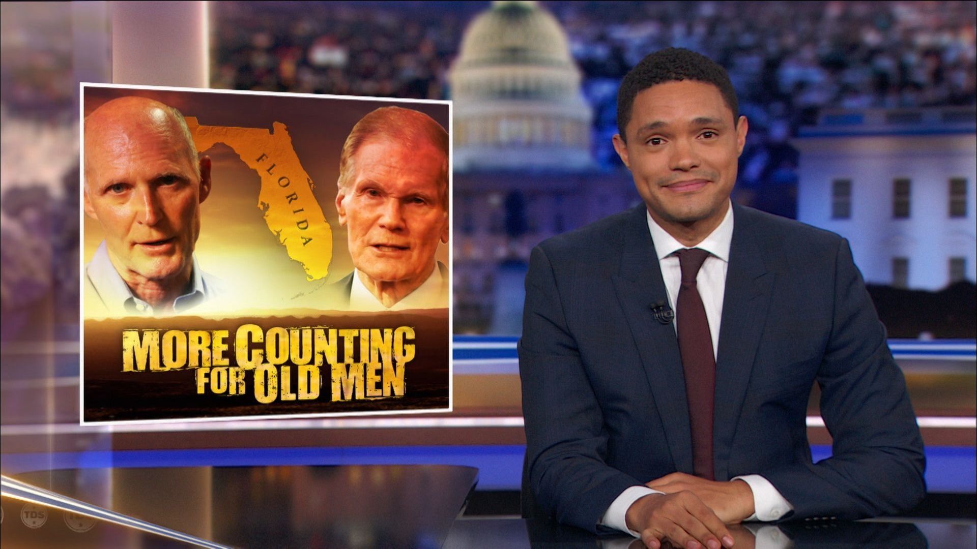 The Daily Show background
