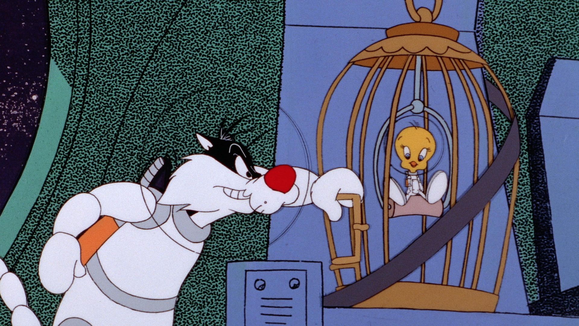The Sylvester & Tweety Mysteries background