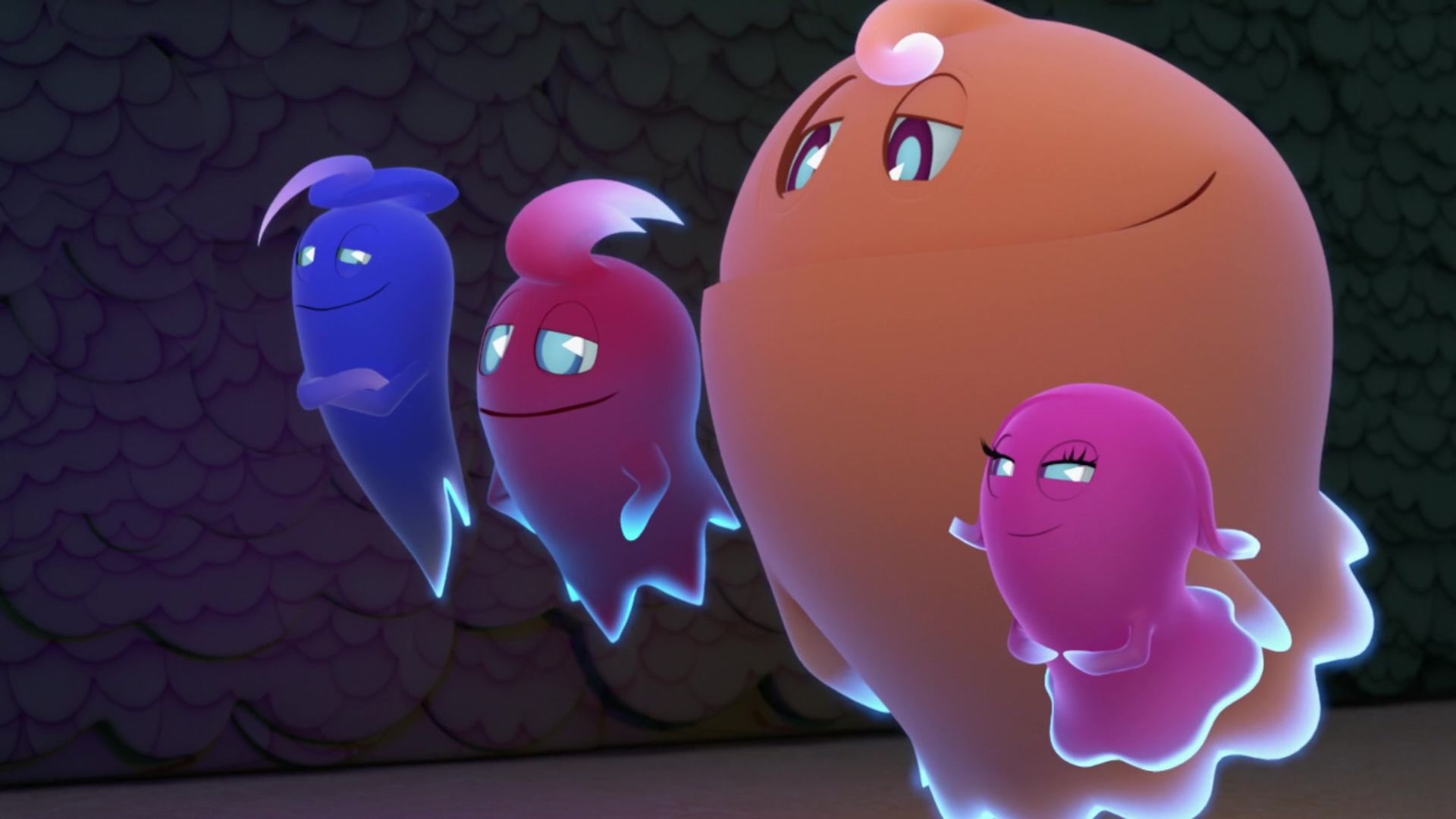 Pac-Man y las aventuras fantasmales background