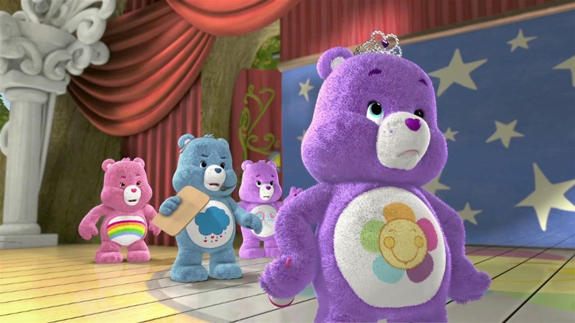 Care Bears: Adventures in Care-A-Lot background