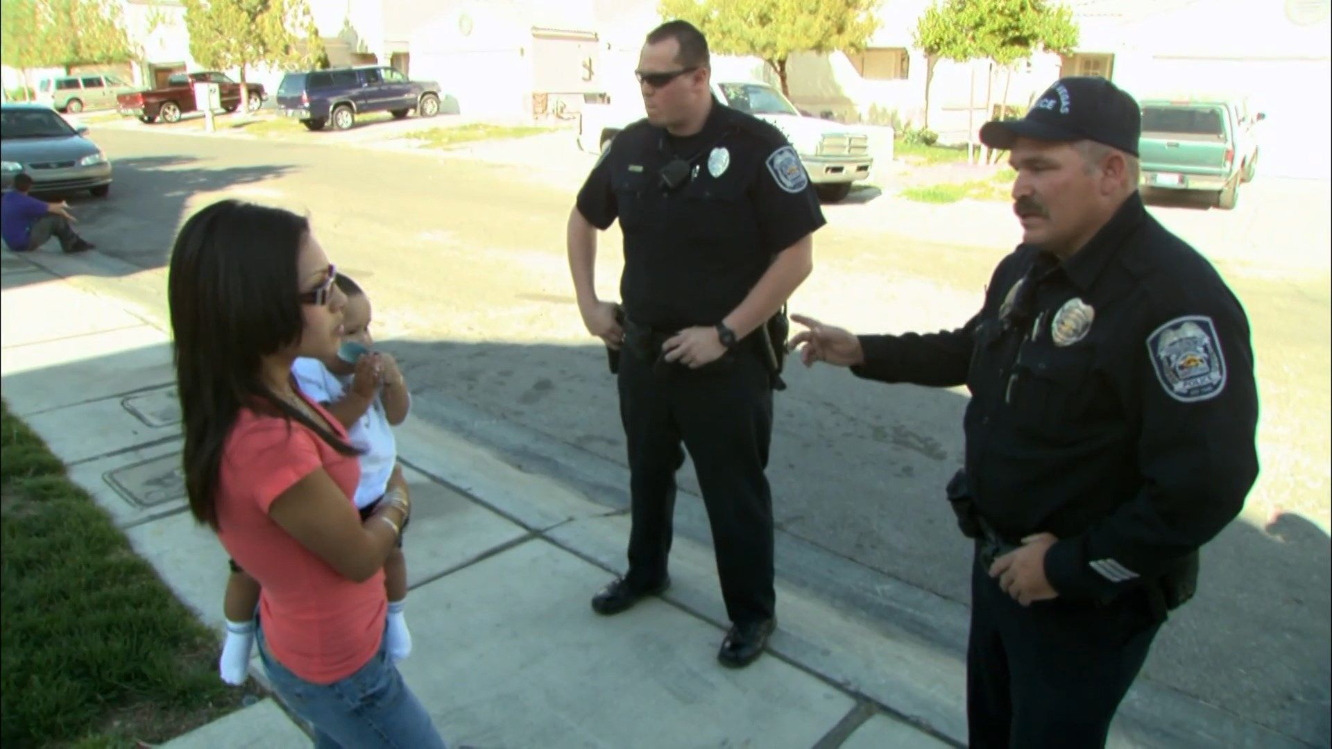 Cops background