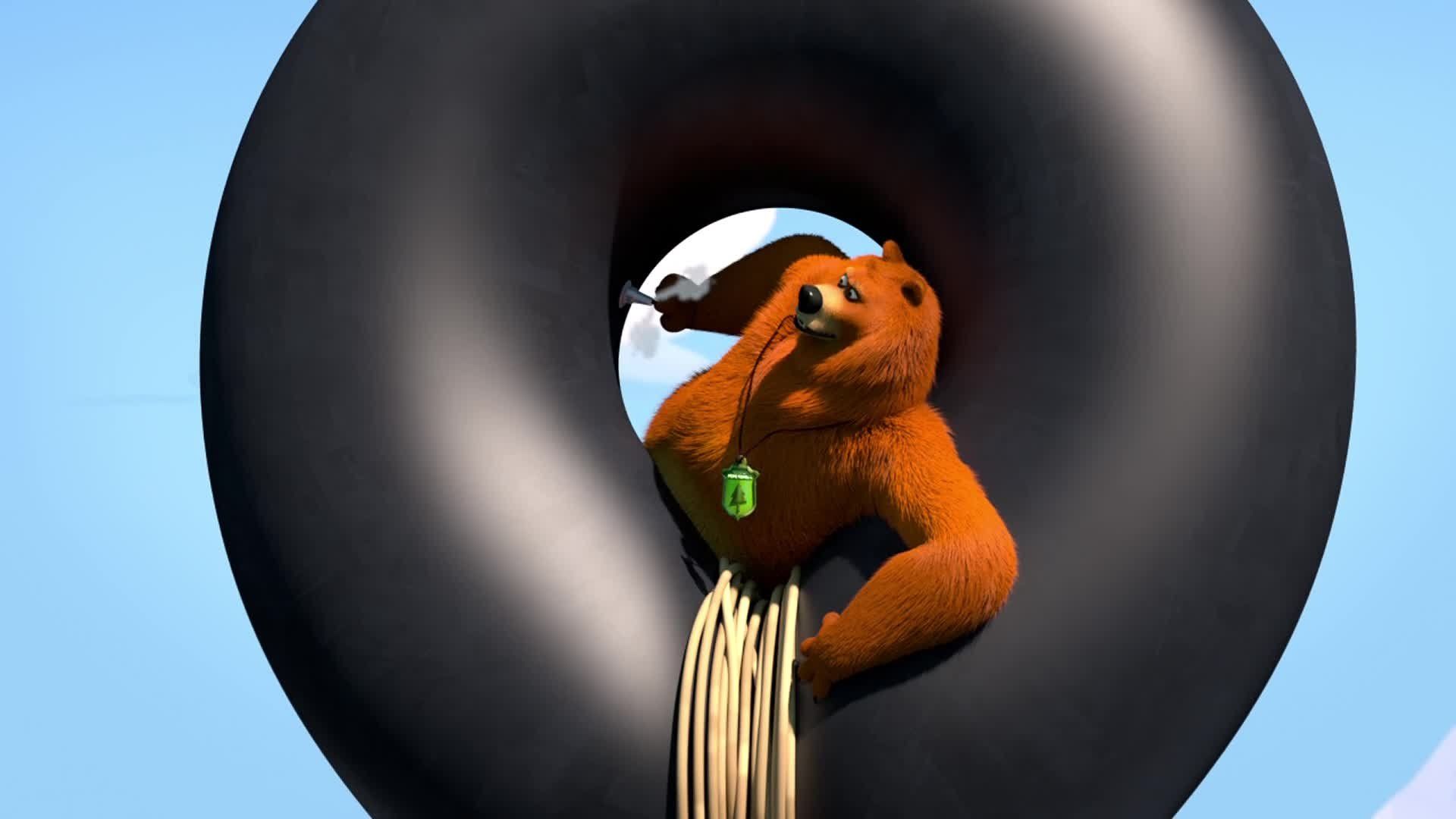 Grizzy and the Lemmings background