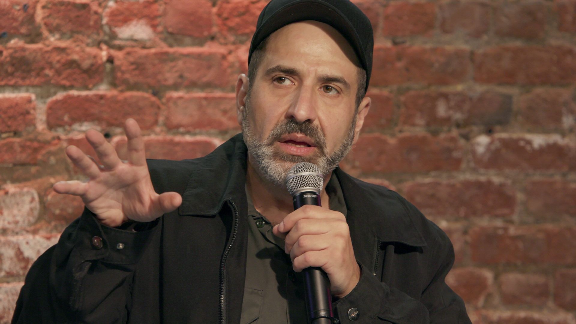 Bumping Mics with Jeff Ross & Dave Attell background