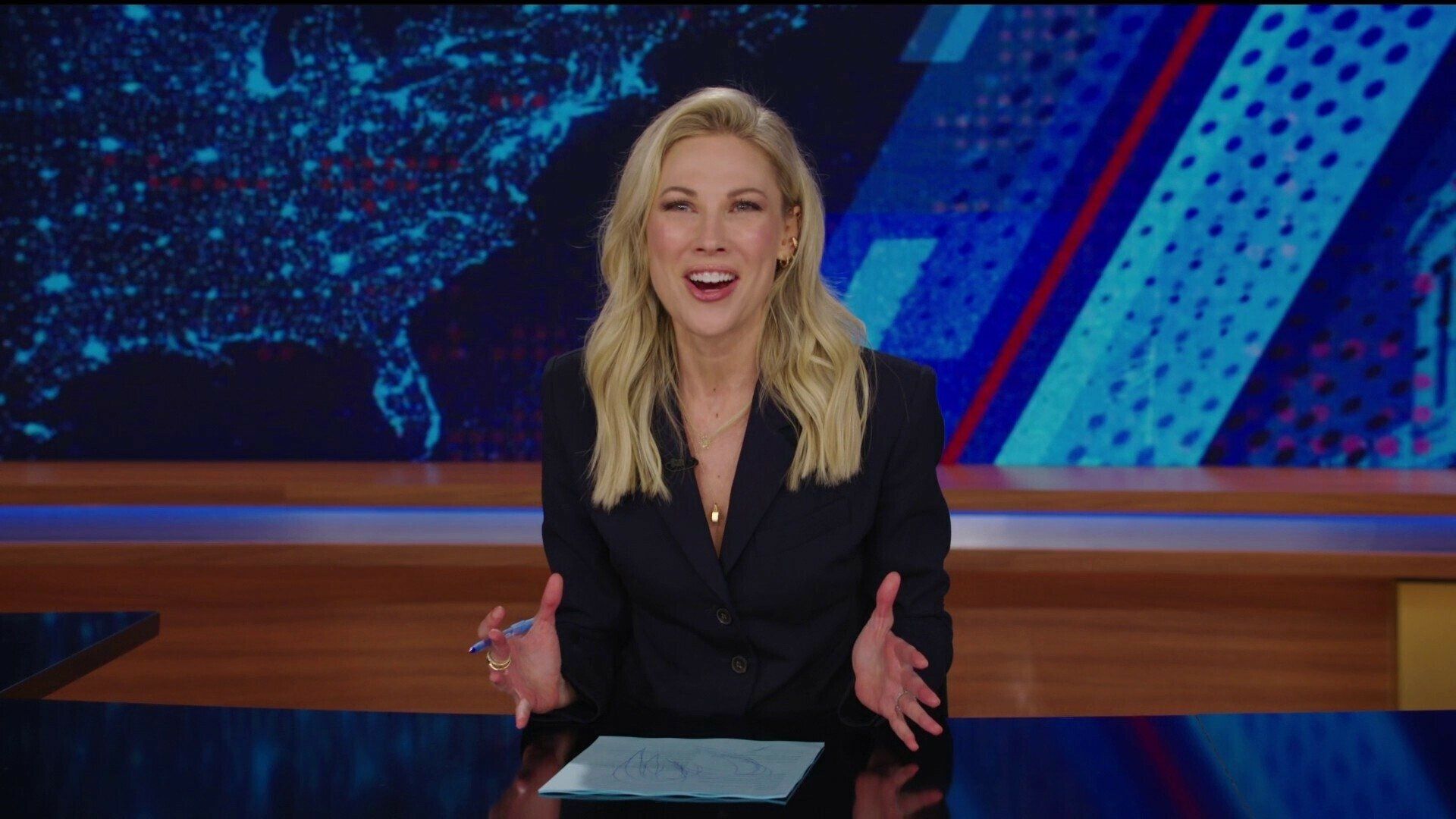 The Daily Show background