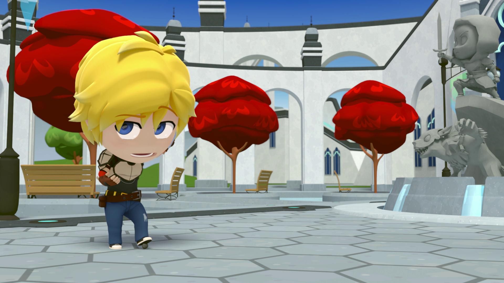 RWBY Chibi background