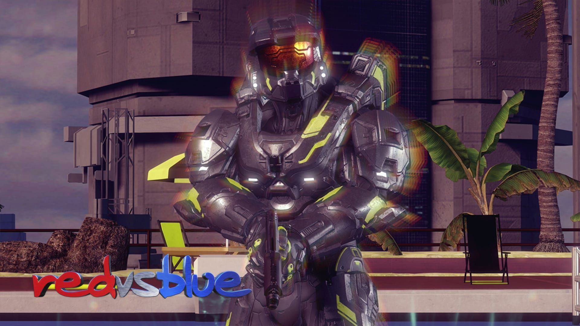 Red vs. Blue background