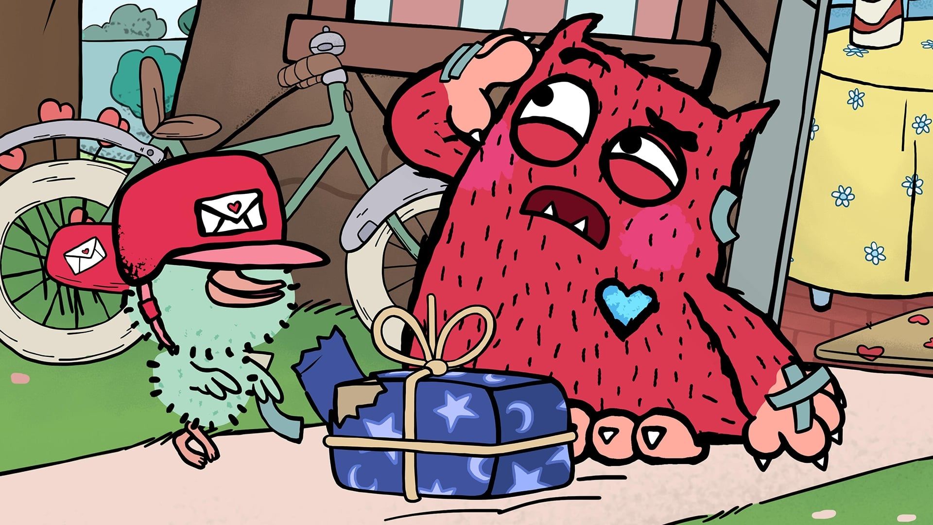 Love Monster background