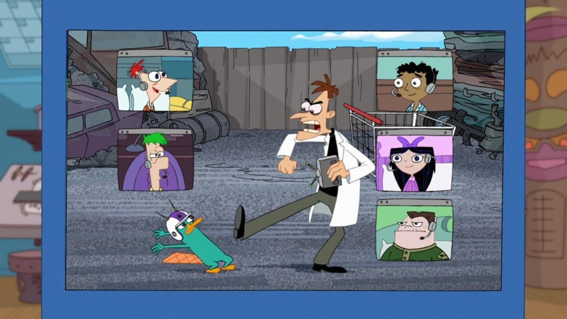 Phineas and Ferb background