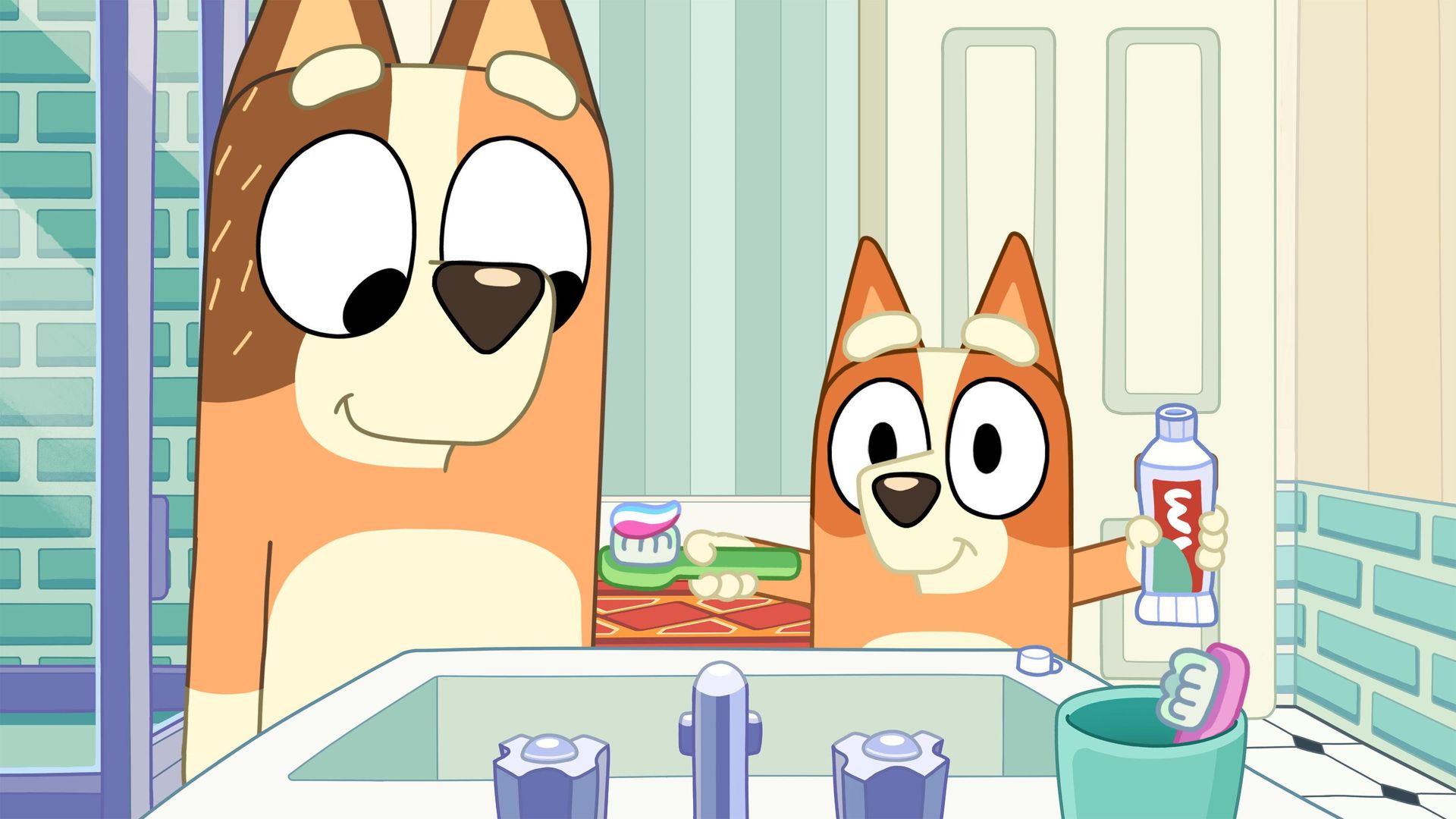 Bluey Minisodes background
