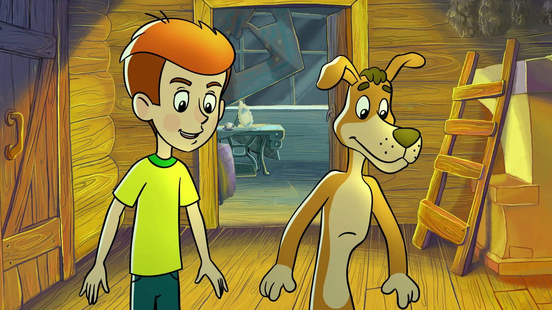 Mr. Theo, Cat & Dog background