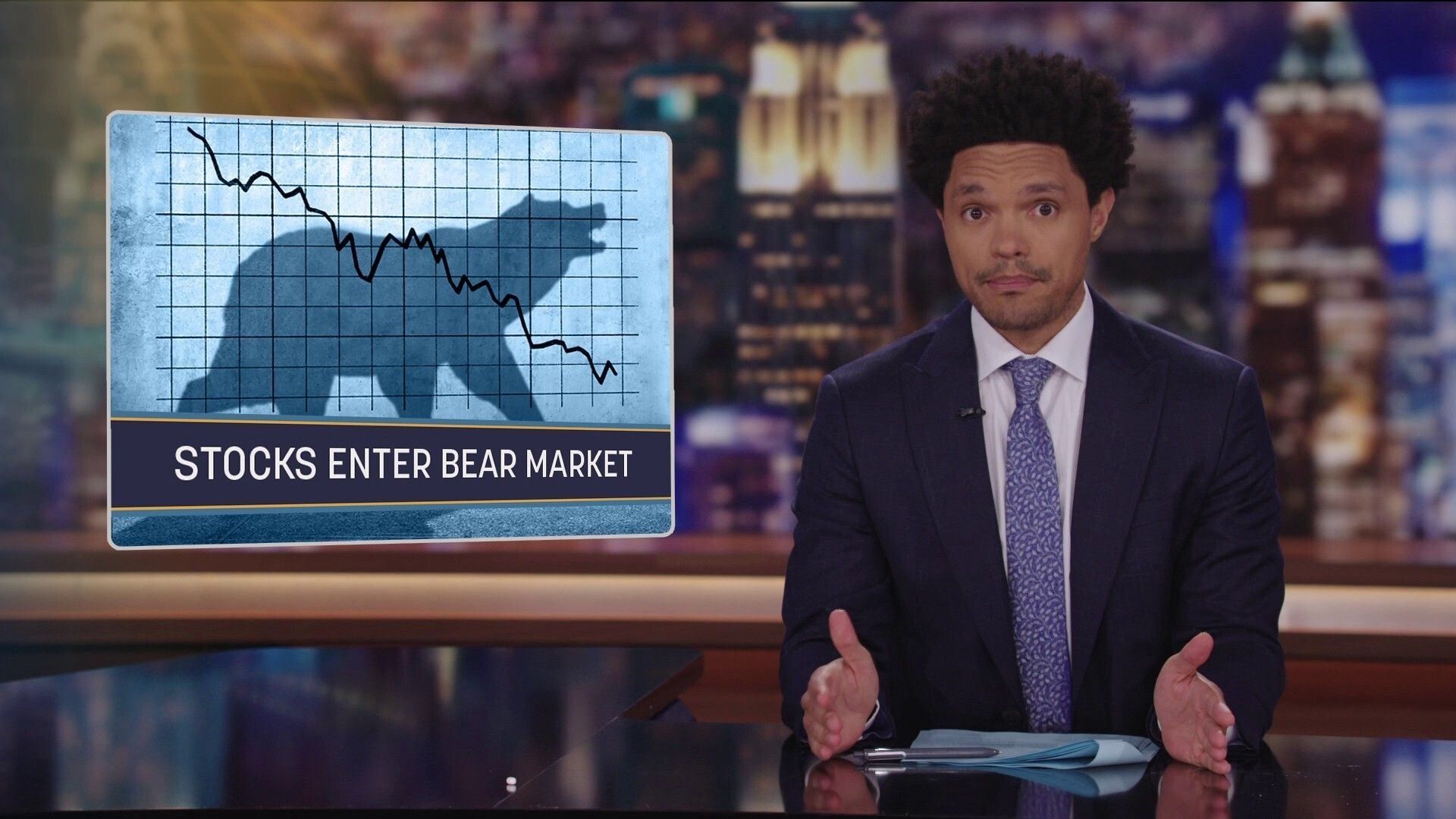 The Daily Show background