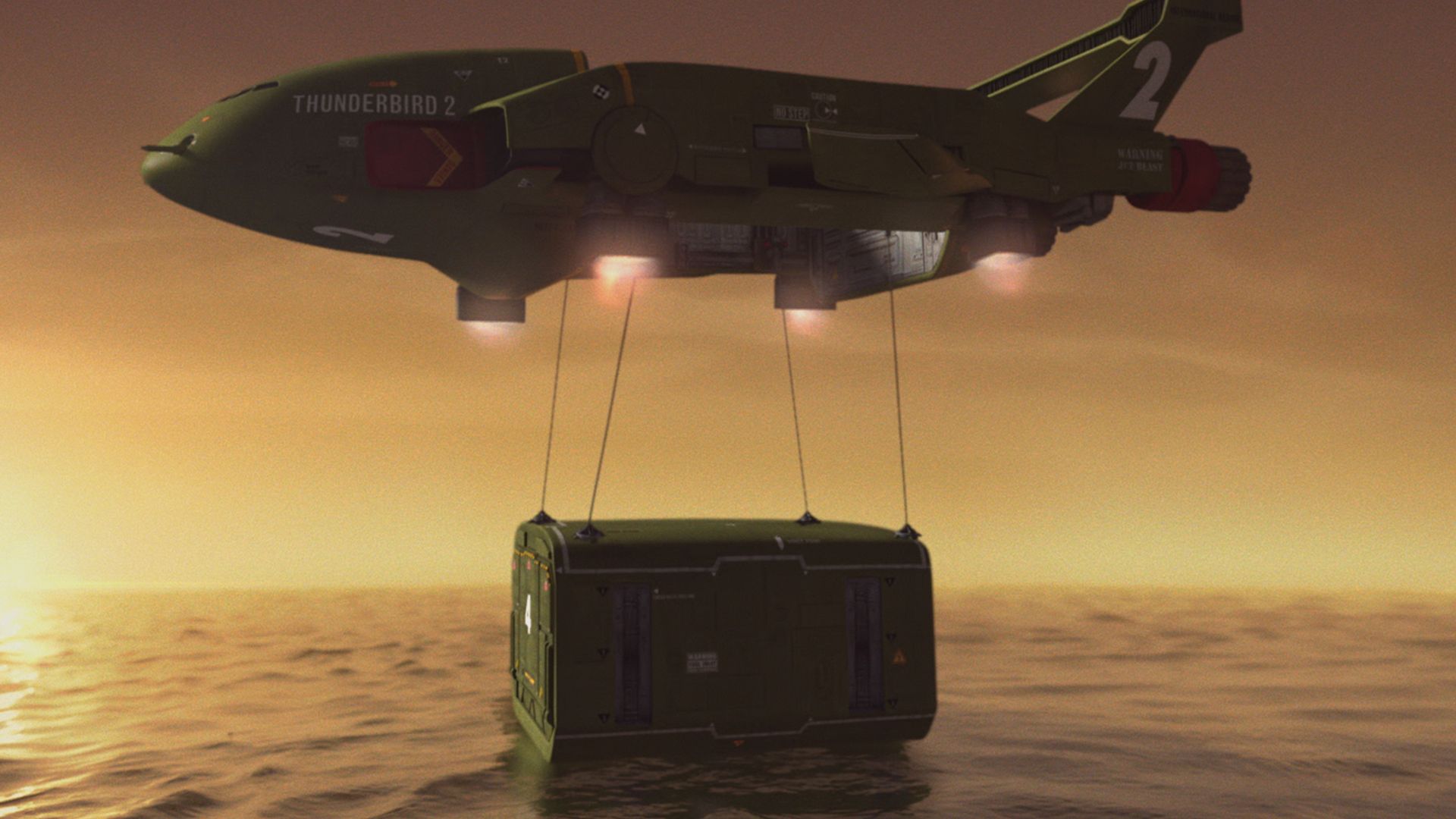 Thunderbirds Are Go background