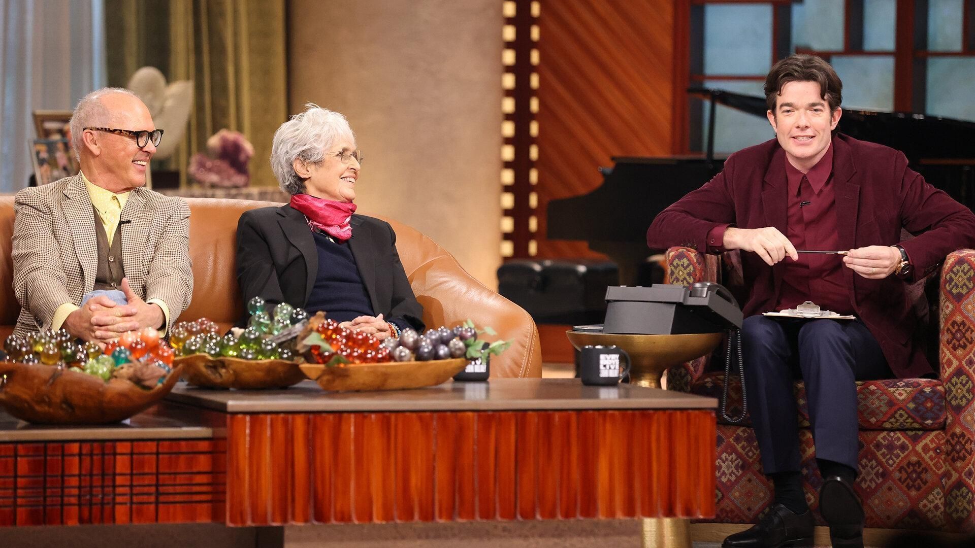 Everybody's Live with John Mulaney background