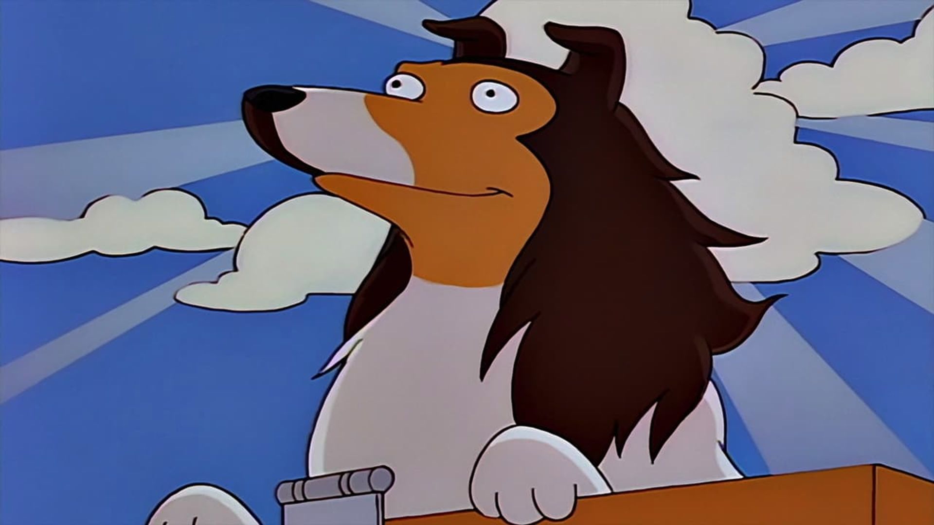 The Simpsons background
