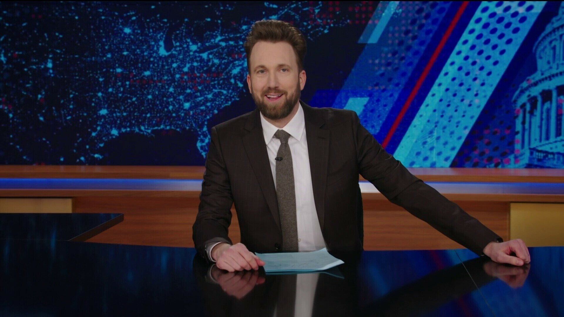 The Daily Show background