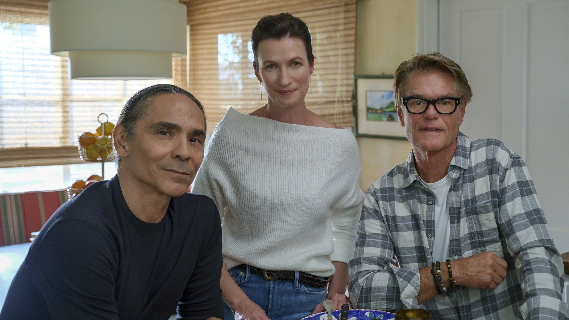 In the Kitchen with Harry Hamlin background