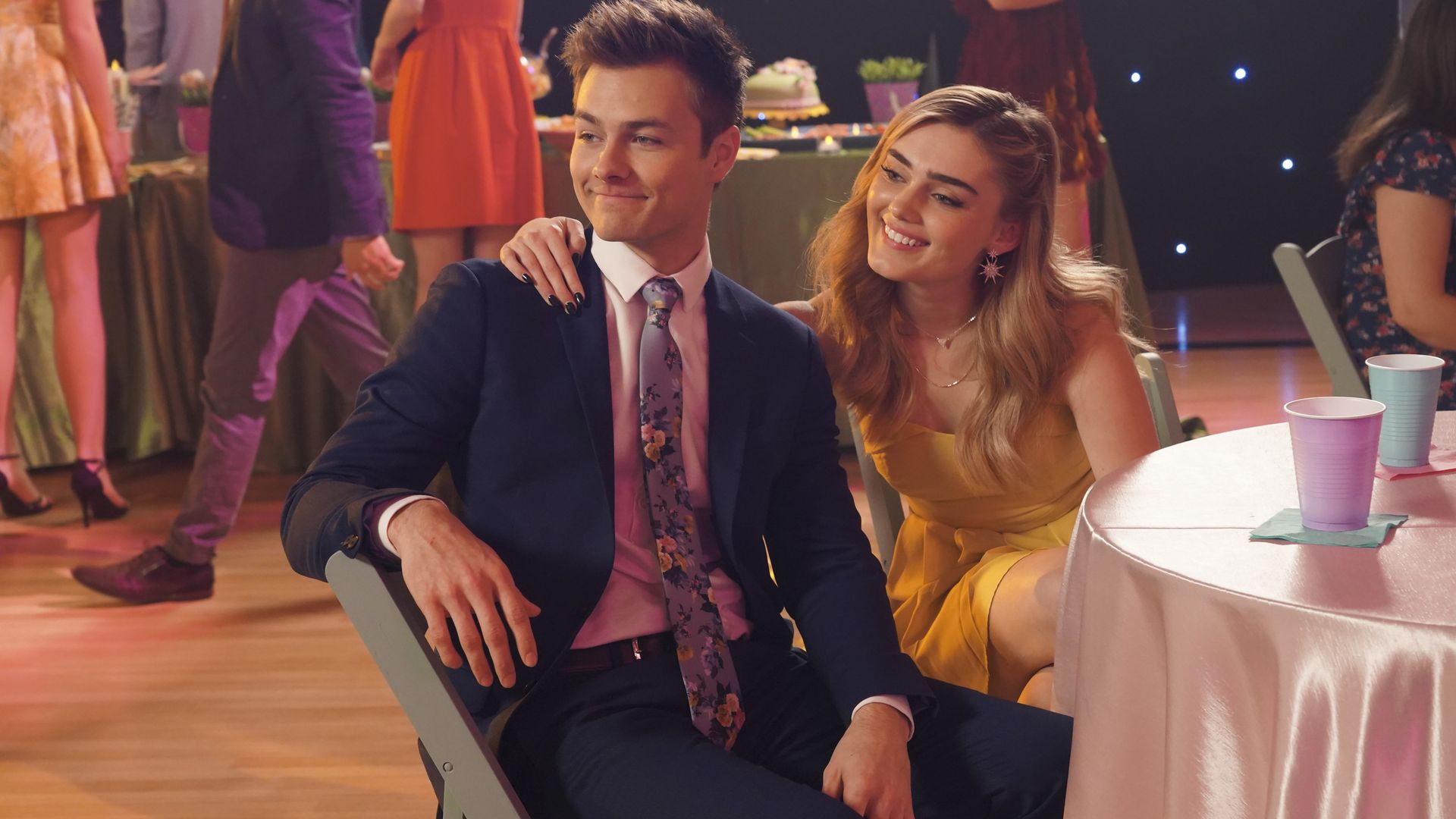 American Housewife background