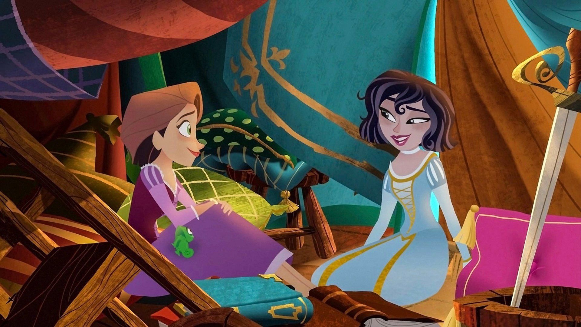 Rapunzel's Tangled Adventure background