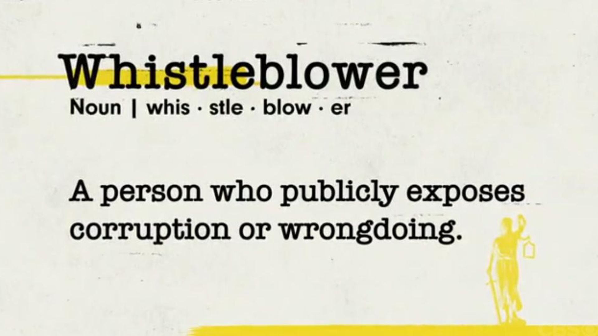 Whistleblower background