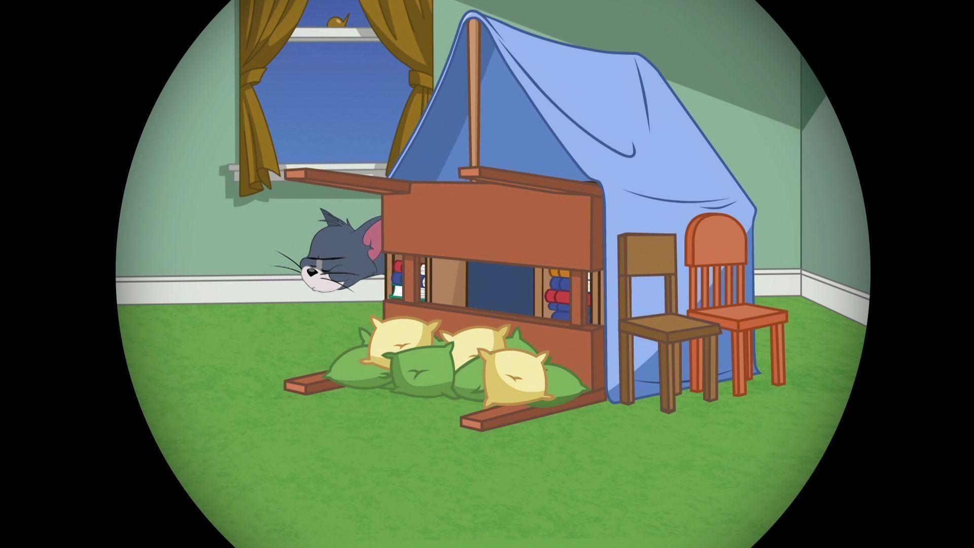 The Tom and Jerry Show background