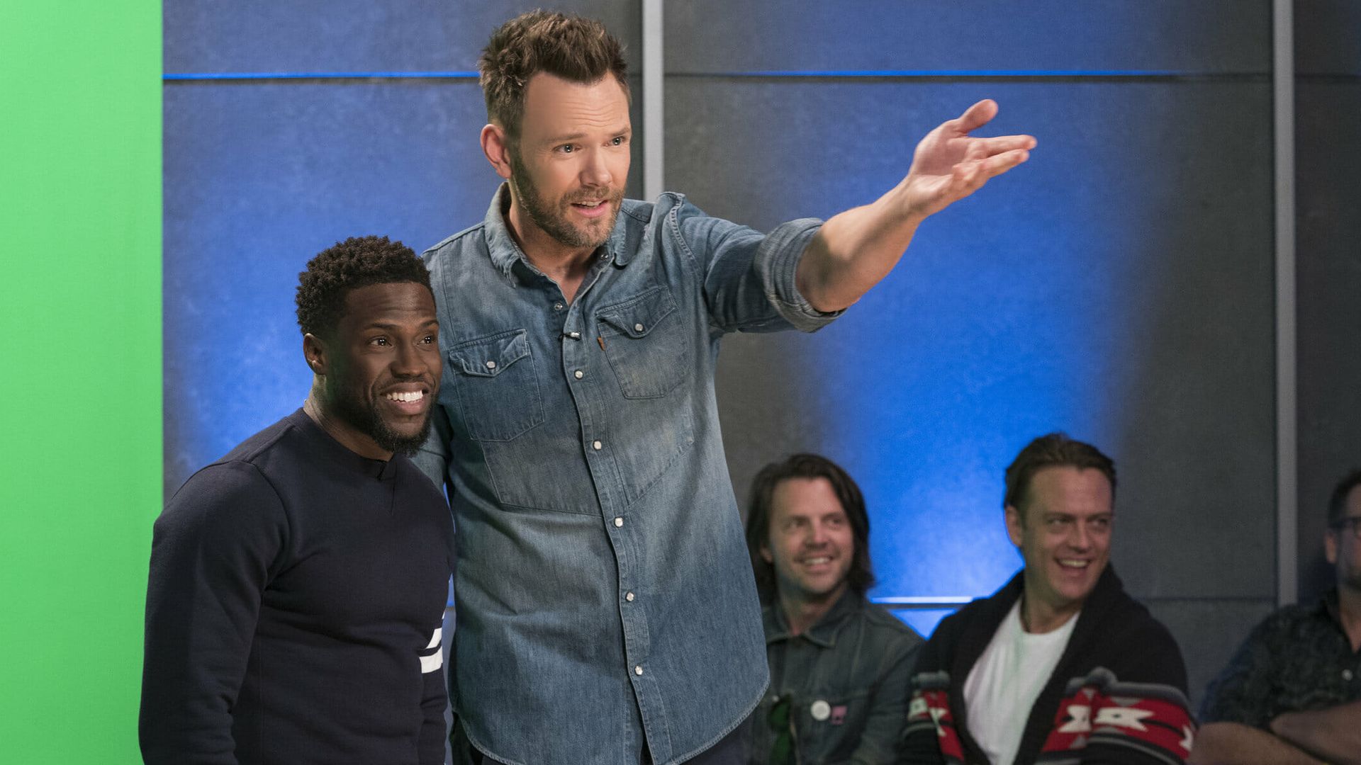 The Joel McHale Show with Joel McHale background