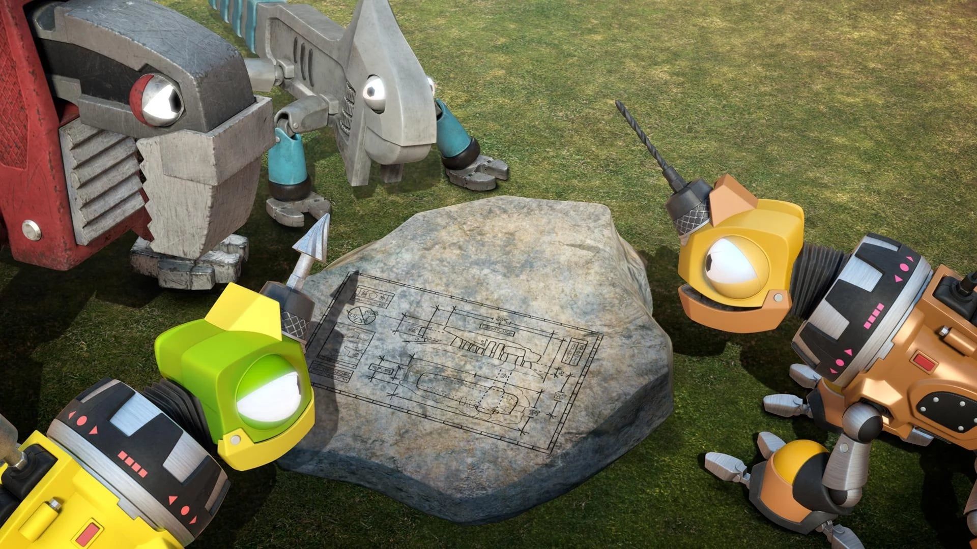 Dinotrux background