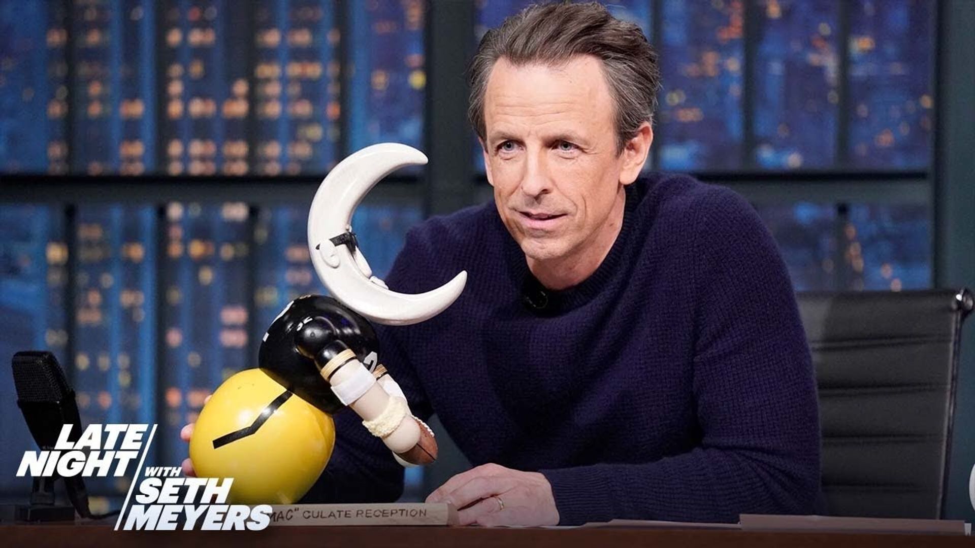 Late Night with Seth Meyers: Corrections" background