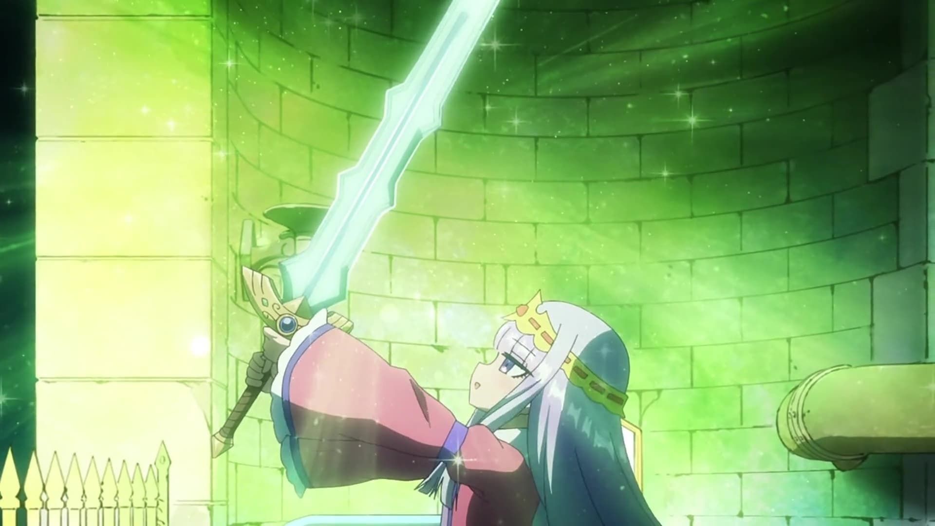 Sleepy Princess in the Demon Castle background