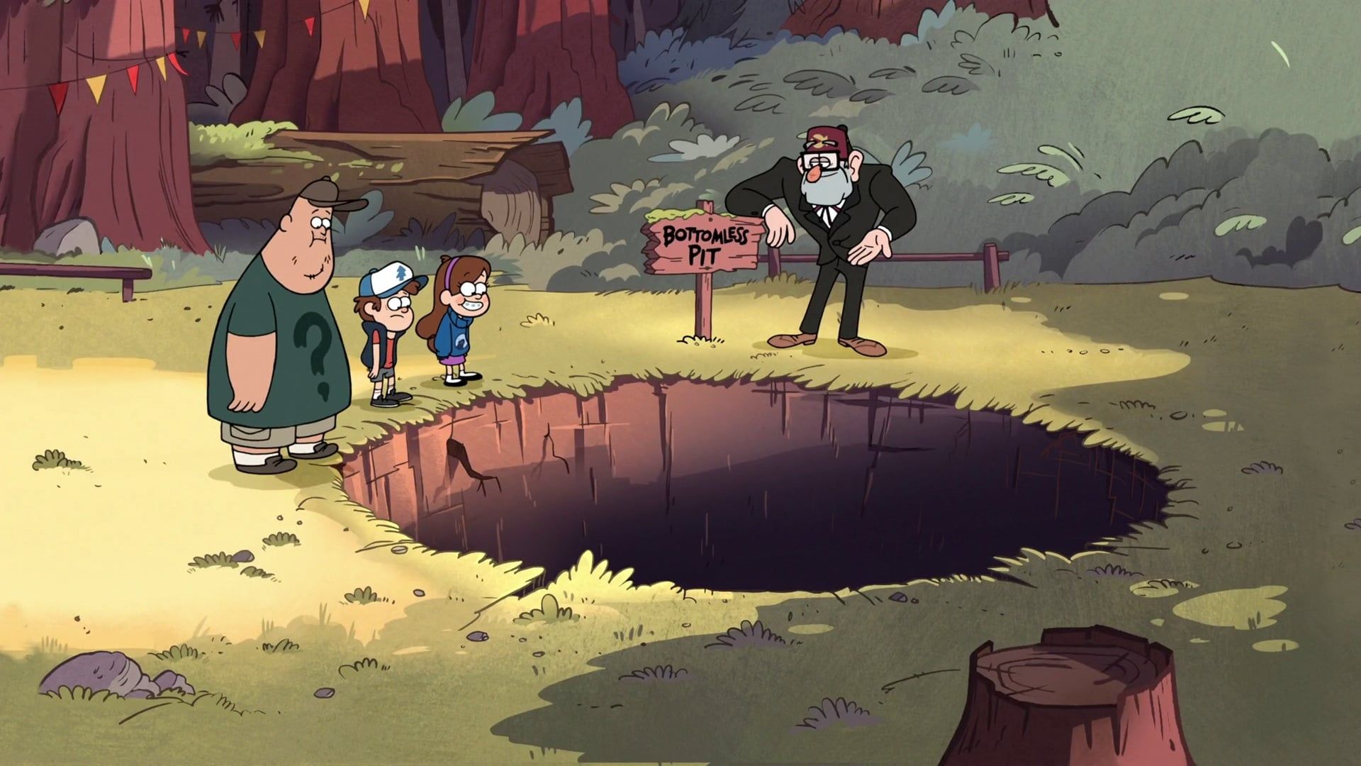 Gravity Falls background