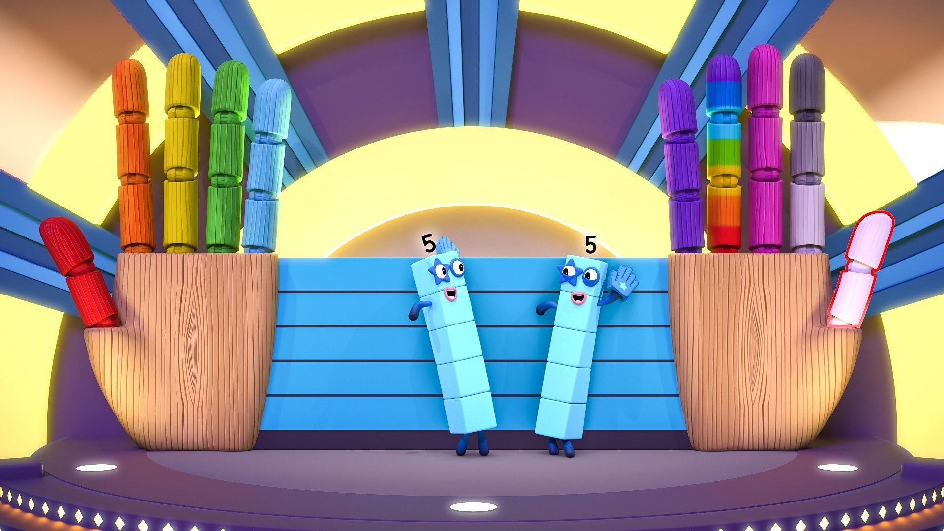 Numberblocks background