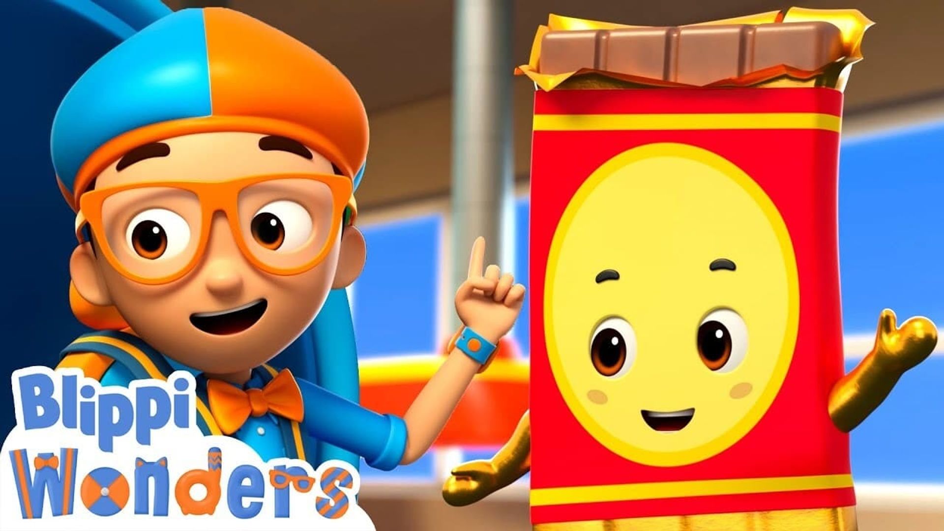 Blippi Wonders background