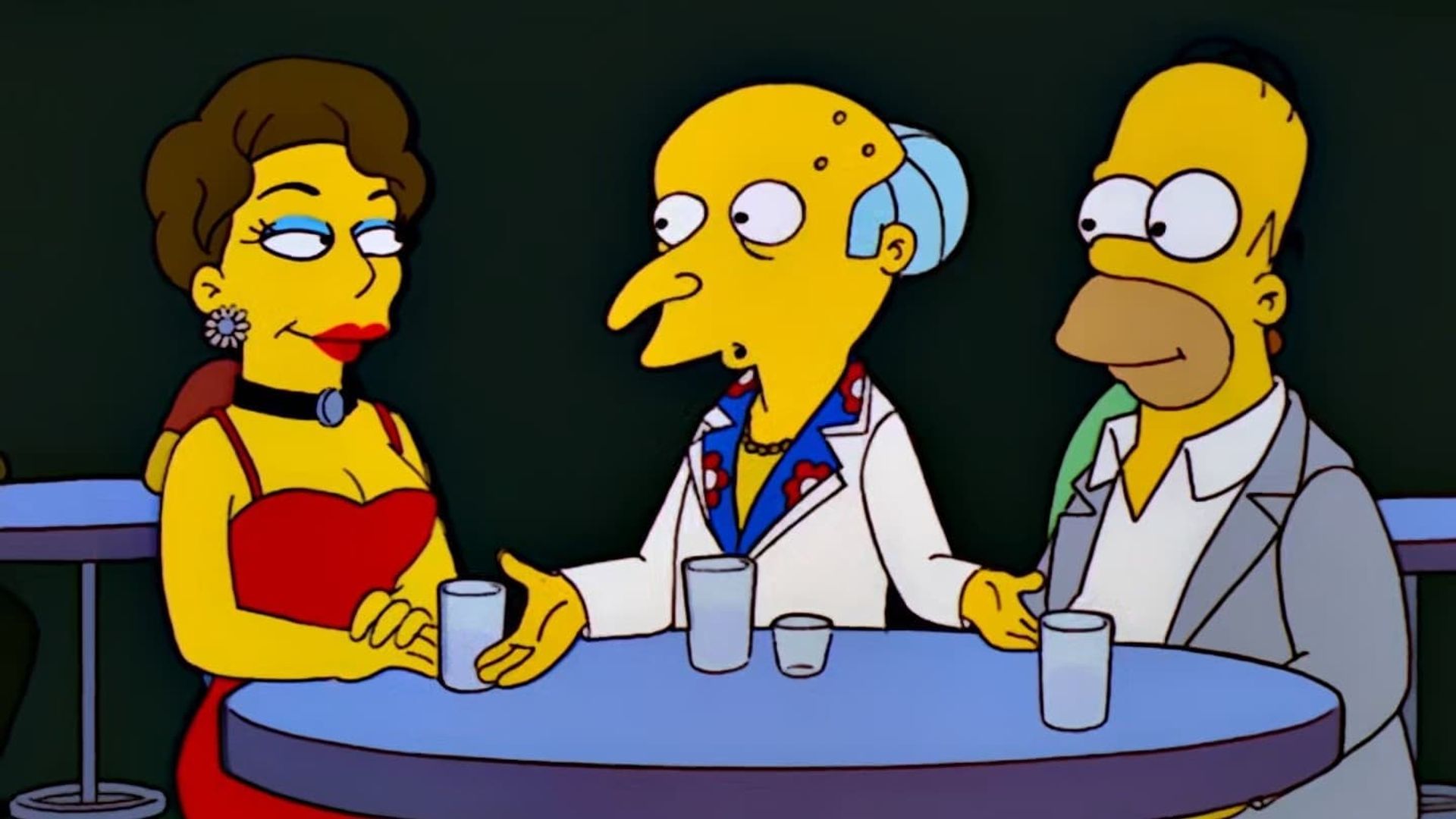 The Simpsons background