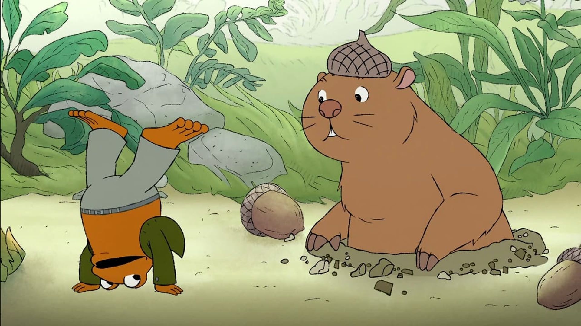 Frog and Toad background